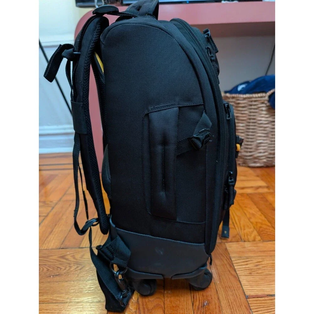 Vanguard Alta Fly 55T Roller Camera Bag Trolley Case 4-Wheel Backpack Black